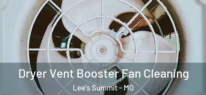 Dryer Vent Booster Fan Cleaning Lee's Summit - MO