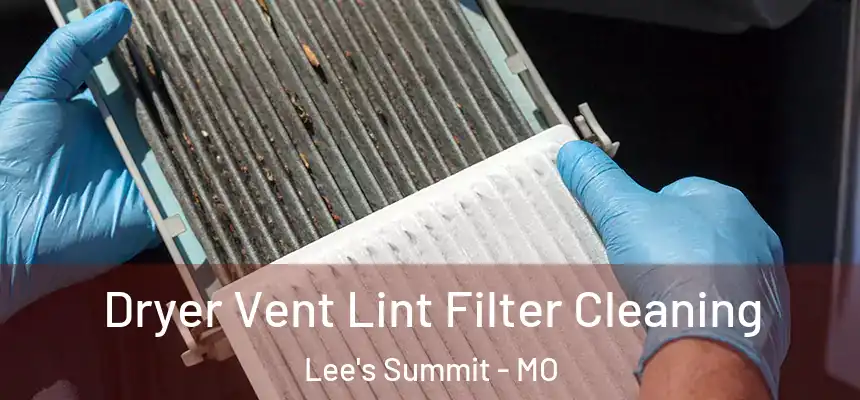  Dryer Vent Lint Filter Cleaning Lee's Summit - MO