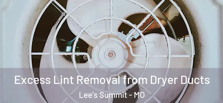  Excess Lint Removal from Dryer Ducts Lee's Summit - MO