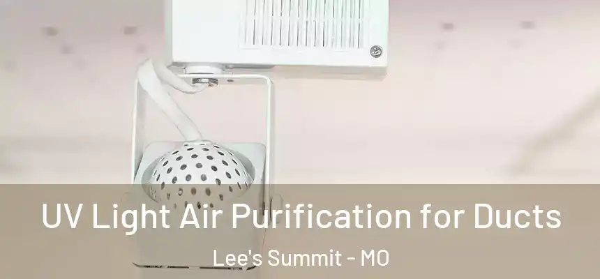  UV Light Air Purification for Ducts Lee's Summit - MO
